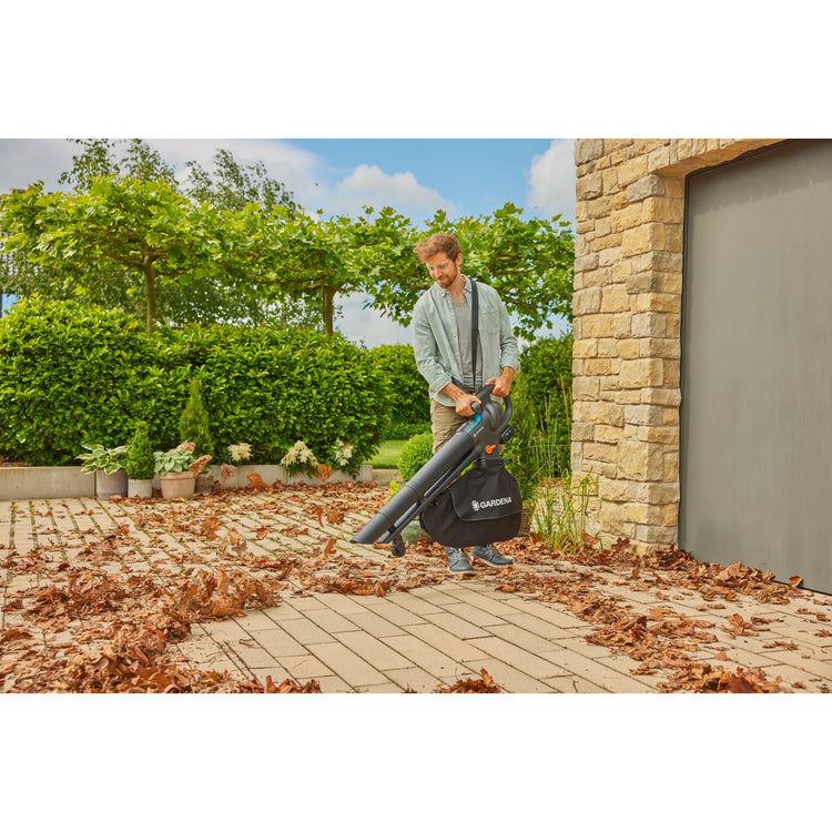 Gardena battery leaf blower powerjet 18v p4a set
