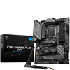 Msi z790 gaming plus wifi socket 1700 moederbord (grijs zwart, raid, 2.5 gb-lan, wi-fi 6e, bt, sound, atx)
