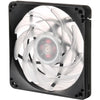 Silverstone sst-fw124-argb 120x120x15 case fan (zwart, 120 x 120 x 15 mm, pwm)