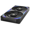 Ventole per case Nzxt Performance F280x RGB (nere, 2 pezzi, 280 x 140 x 30 mm, pwm)