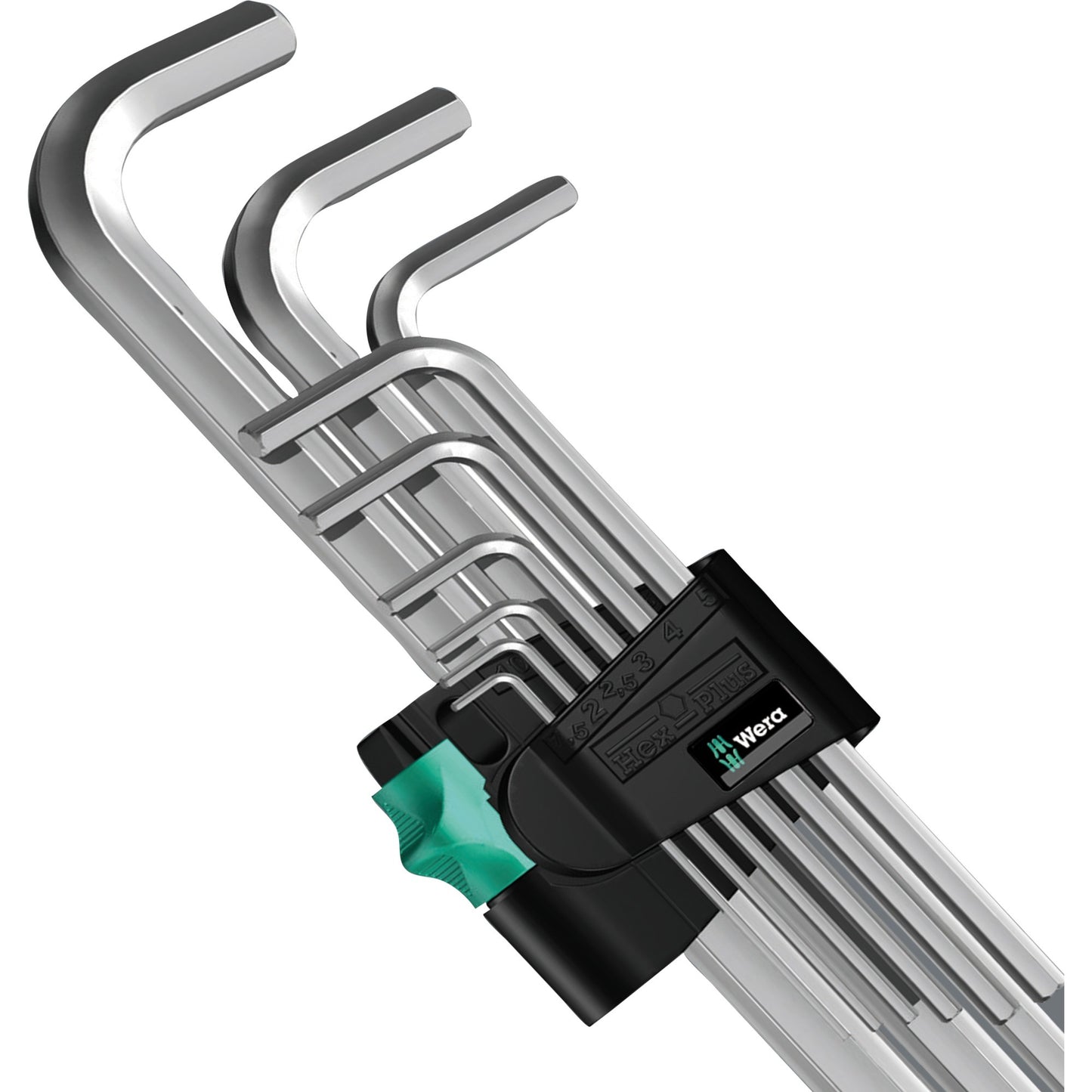 Wera ZUSS keys set 950 9 HEX-PLUS 4
