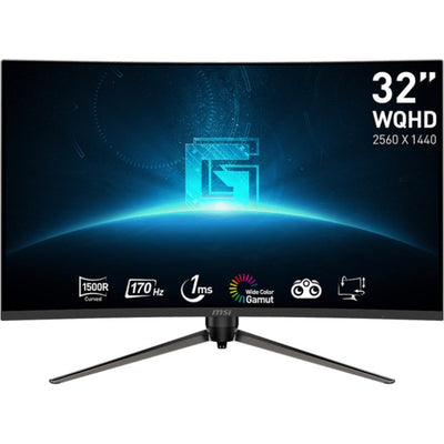 Monitor da gioco curvo MSI G32CQ5P 31,5 (nero, 2x HDMI, porta display, 170 Hz)