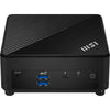 Msi cubi 5 12m-406beu barebone (zwart | core i5-1235u | uhd graphics)