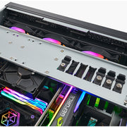 Silverstone rm44 rack behuizing (zwart | 4u | usb type-c | 2x 80mm casefan inbegrepen) - afbeelding 15