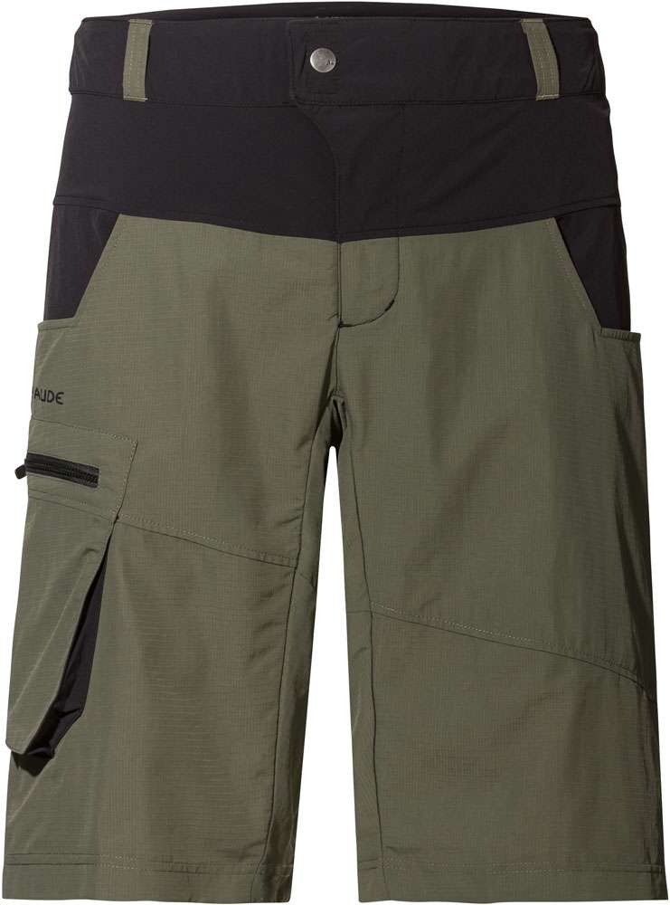Vaude qimsa - pantalón corto mtb con badana