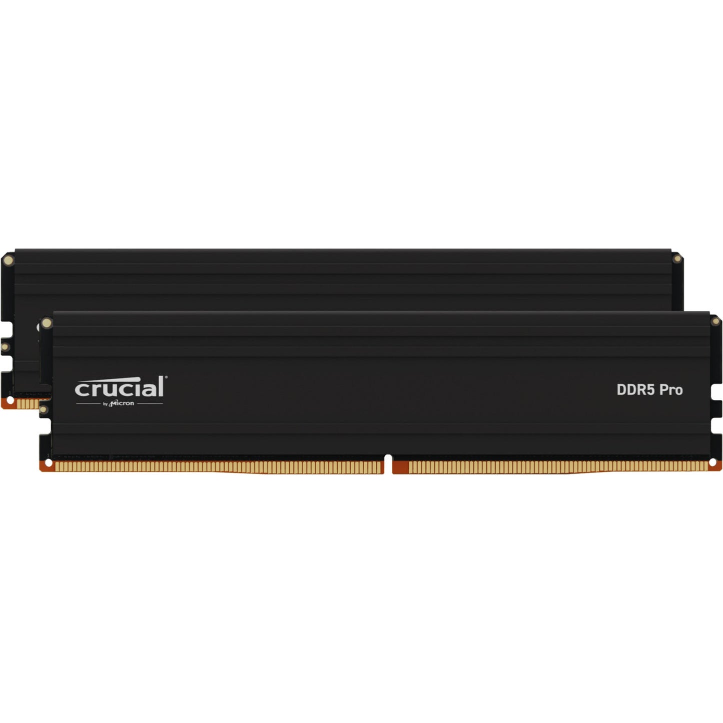 Crucial 32 gb ddr4-3200 (2x 16 gb) dual-kit werkgeheugen (zwart, cp2k16g4dfra32a, pro, xmp 2.0 )