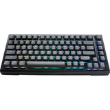 Ducky projectd tinker 75 met qmk via rgb mechanisch toetsenbord (zwart, us lay-out (qwerty), cherry mx red, 75%, rgb leds, double-shot pbt, hot-swappable, gasket mount) - afbeelding 1