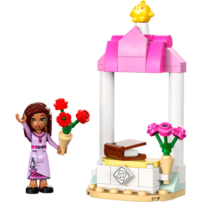 Lego Disney - Giocattolo da costruzione dello stand di benvenuto di Asha (30661)