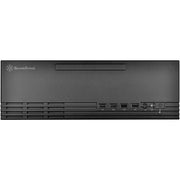 Silverstone sst-ml11b htpc behuizing (zwart | 4x usb-a) - afbeelding 2