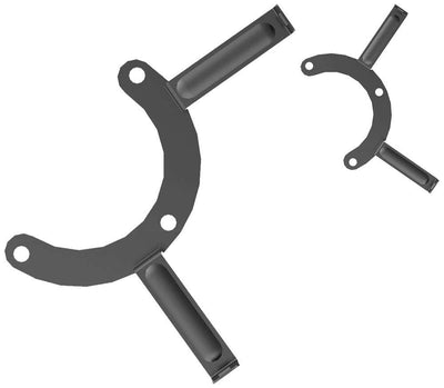 Placa de montaje del protector de cadena híbrido Acid ic 3.0