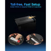 Terramaster f6-424 max nas (nero, 2x 10GBe, USB, HDMI)