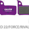 Pastillas de disco para bicicleta eléctrica Galfer para sram avid