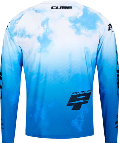 Cube x action team - maillot mtb manga larga
