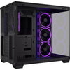 Custodia midi tower Asus a32 plus (nera | 2x USB-A | 1x USB-C | RGB | vetro temperato)