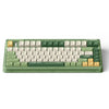Iqunix og80 camping wireless mechanical keyboard (groen, us lay-out (qwerty), cherry mx red, 80% (tkl), rgb leds, hot-swappable, pbt, 2.4ghz | bluetooth 5.1 | usb-c)