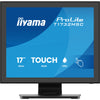 Monitor touchscreen Iiyama prolite t1732msc-b2s 17 (nero, VGA, HDMI, porta display, audio, touchscreen)