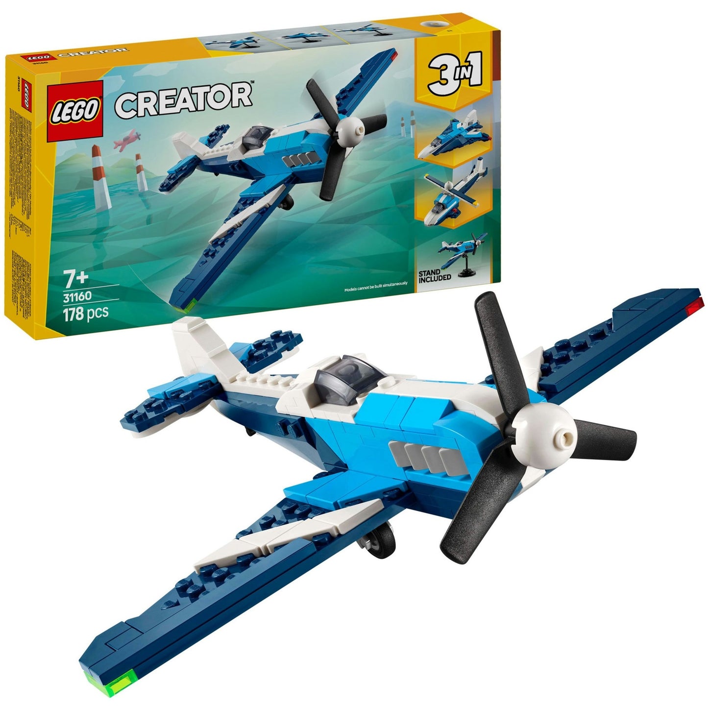 Creatore Lego Lego 31160 Aviazione: aereo da corsa