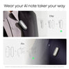 Plaud notepin s dicteerapparaat (paars, 64 gb, bluetooth 5.2 ble (bluetooth low energy) wi-fi)