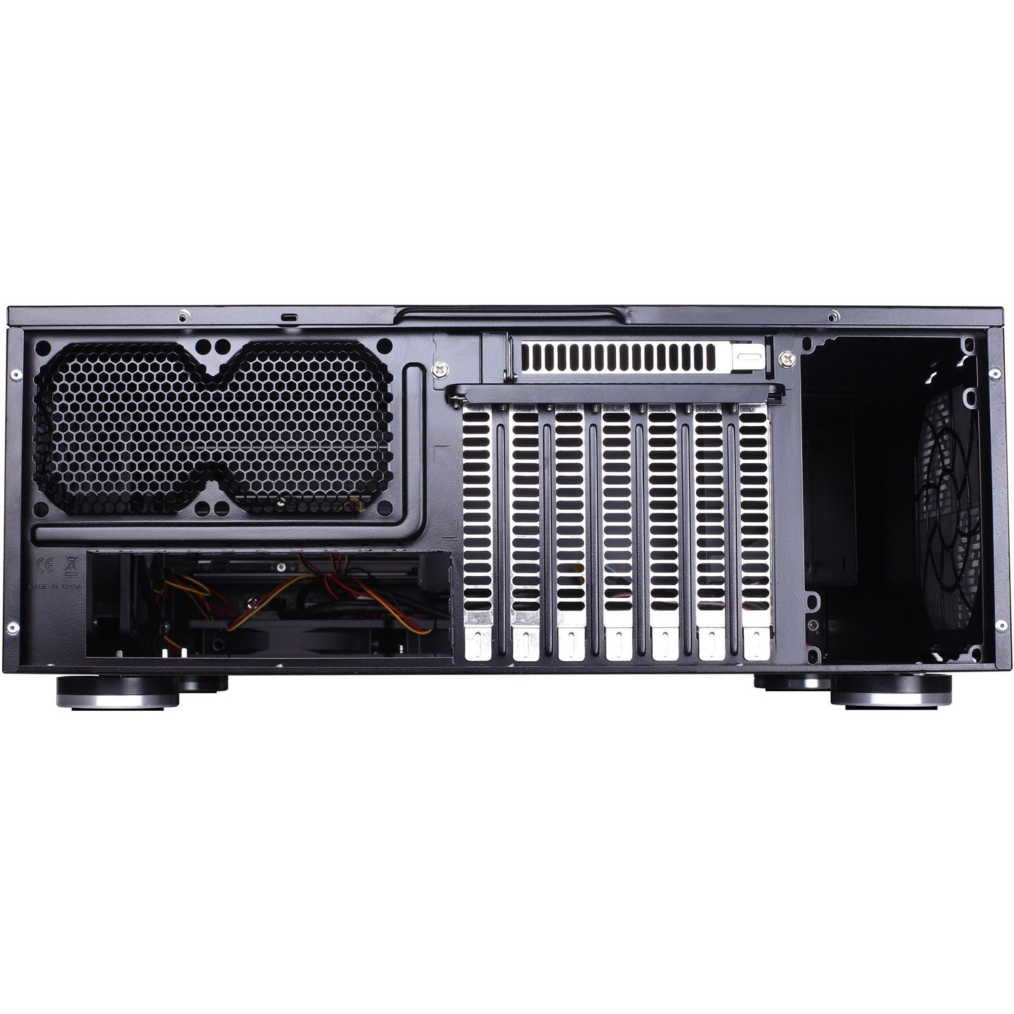 Silverstone sst-gd07b-c htpc behuizing (zwart | 1x usb-a | 1x usb-c)