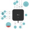I-tec usb-c hdmi dp docking station with power delivery 100 w (zwart)
