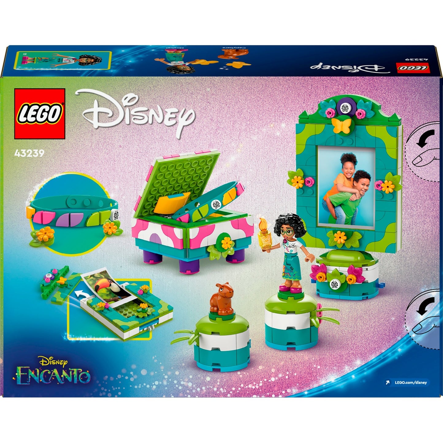 LEGO LEGO 43239 Marco de fotos de Mirabels y joyero