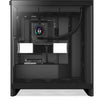 Nzxt h7 flow (2024) midi tower behuizing (zwart | 2x usb-a | 1x usb-c | tempered glass)