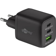 Charger SNELL USB-C Goobay Nano (65 W) e cavo tessile USB-C - afbeelding 1
