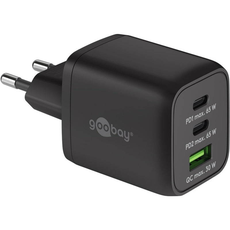 Goobay USB-C Snell Charger Nano (65 W) y Cable textil USB-C