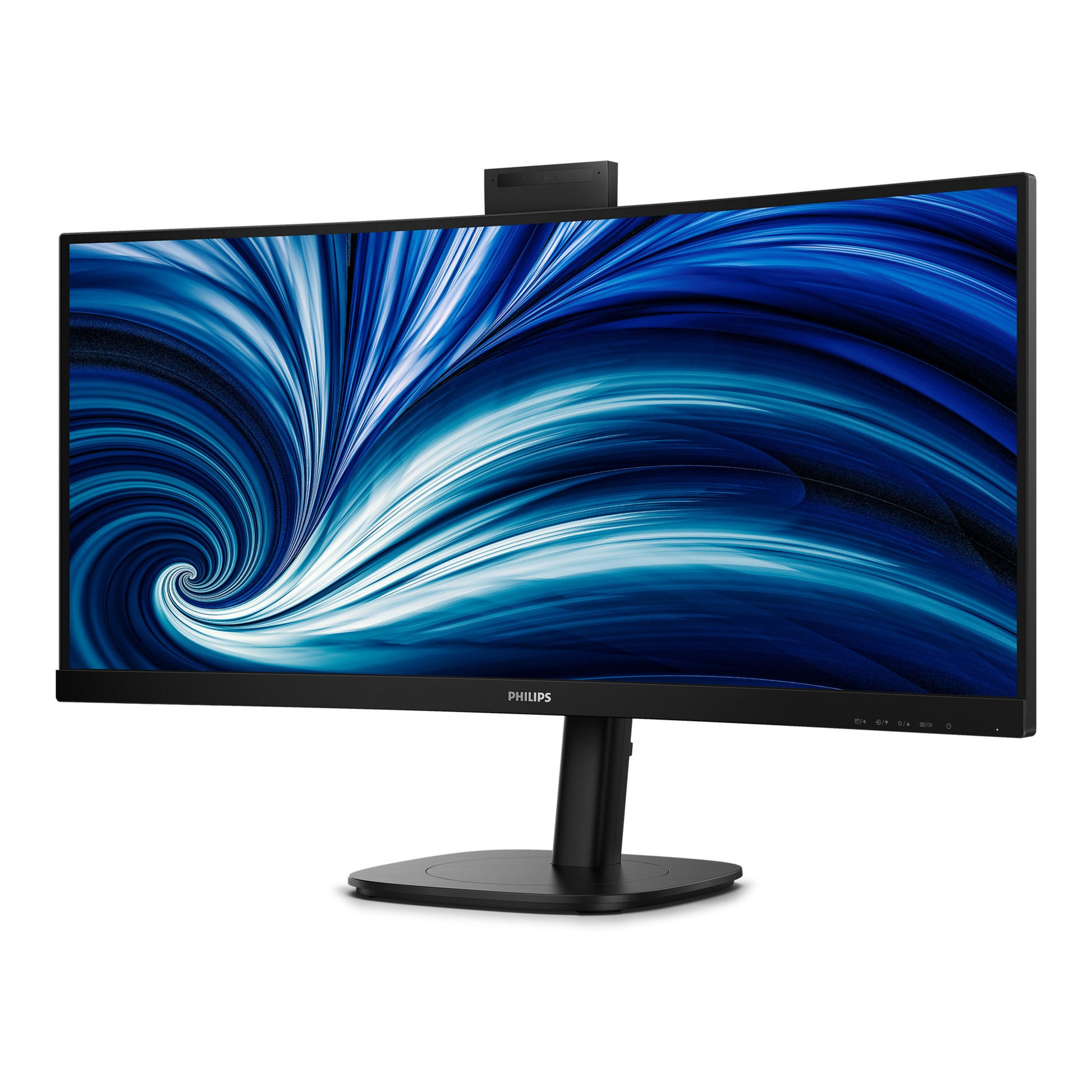 Monitor ultrawide curvo Philips 34b2u3600ch 34 (nero, 2x HDMI, porta display, 3x USB-A, USB-B, USB-C, RJ-45)