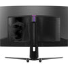 Monitor da gioco curvo MSI MPG 321curx QD-OLED 31.5 4K UHD (Nero, 2x HDMI, Display Port, 2x USB-A, USB-B, USB-C, 240 Hz)