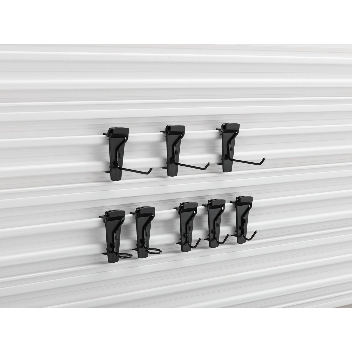 Stanley Track Wall Hooks Range Small, 8 piezas