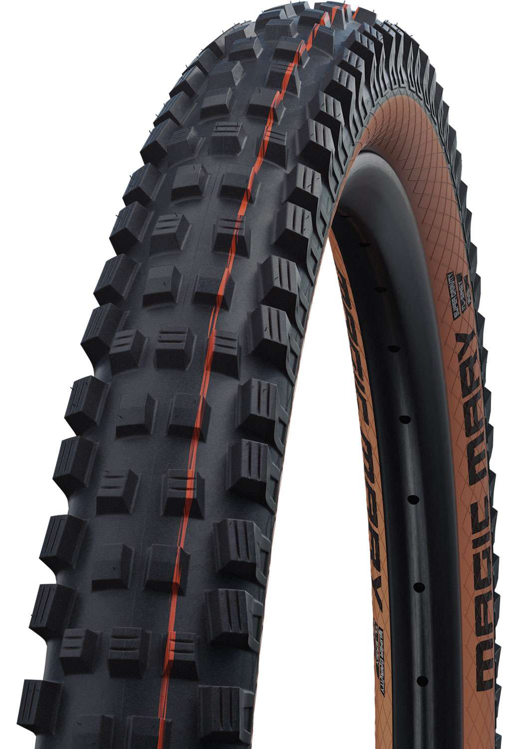 Banda plegable Schwalbe Magic Mary Super Gravity 27.5 x 2.40 62-584 mm - Negro