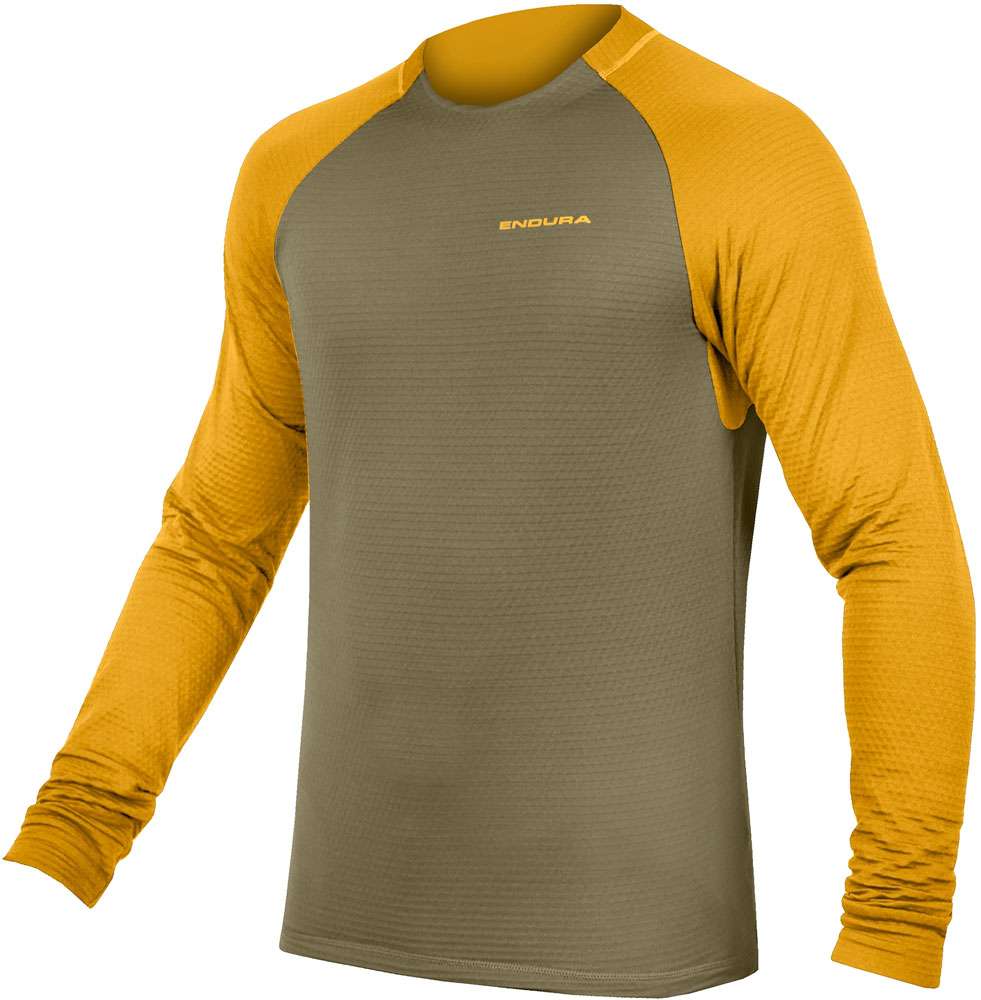 Endura singletrack polar - camiseta de manga larga mtb