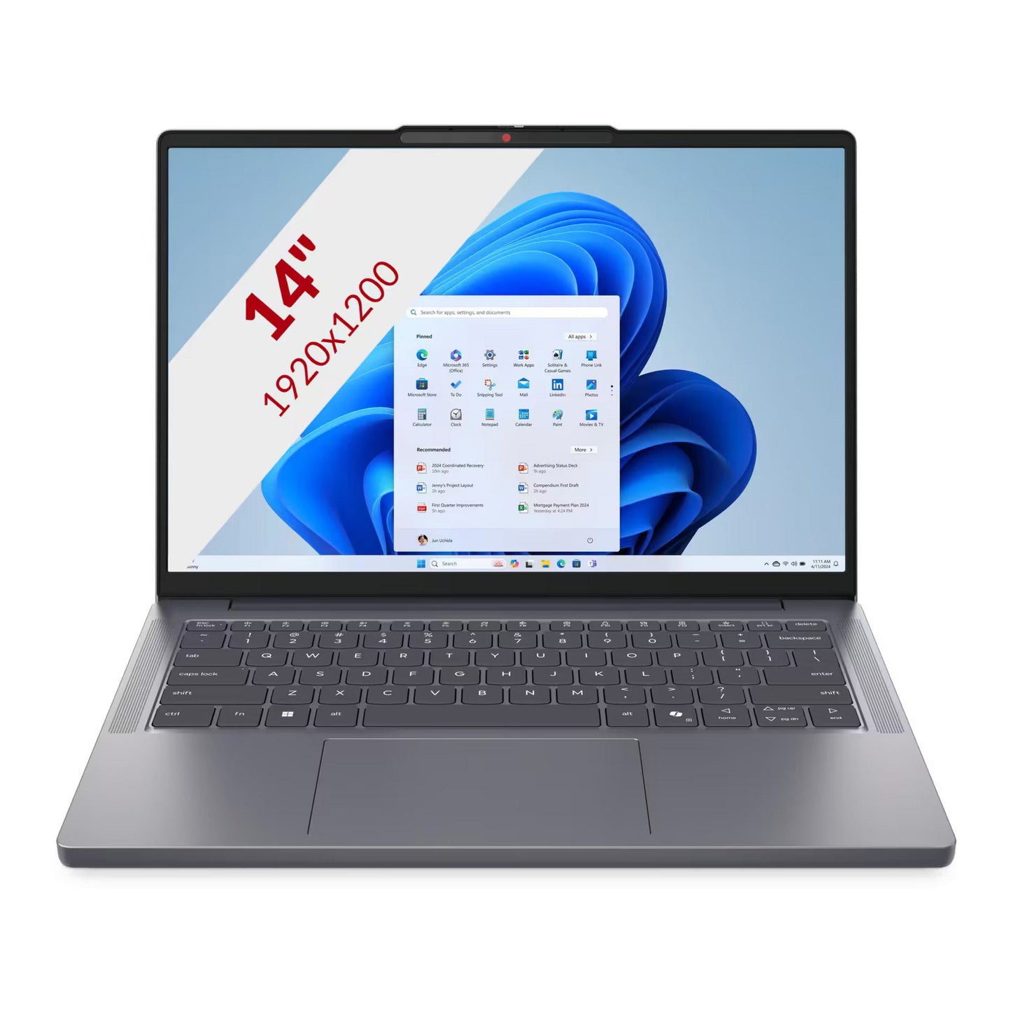Laptop Lenovo ideapad slim 3 14ahp10 (83k9003bmh) 14 (grigio | ryzen 7 8840hs | scheda grafica amd radeon 780m | 16 GB | SSD da 512 TB)
