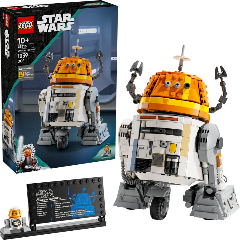 Lego ® star wars: ahsoka™ chopper (c1-10p)™ astromech droid - 75416
