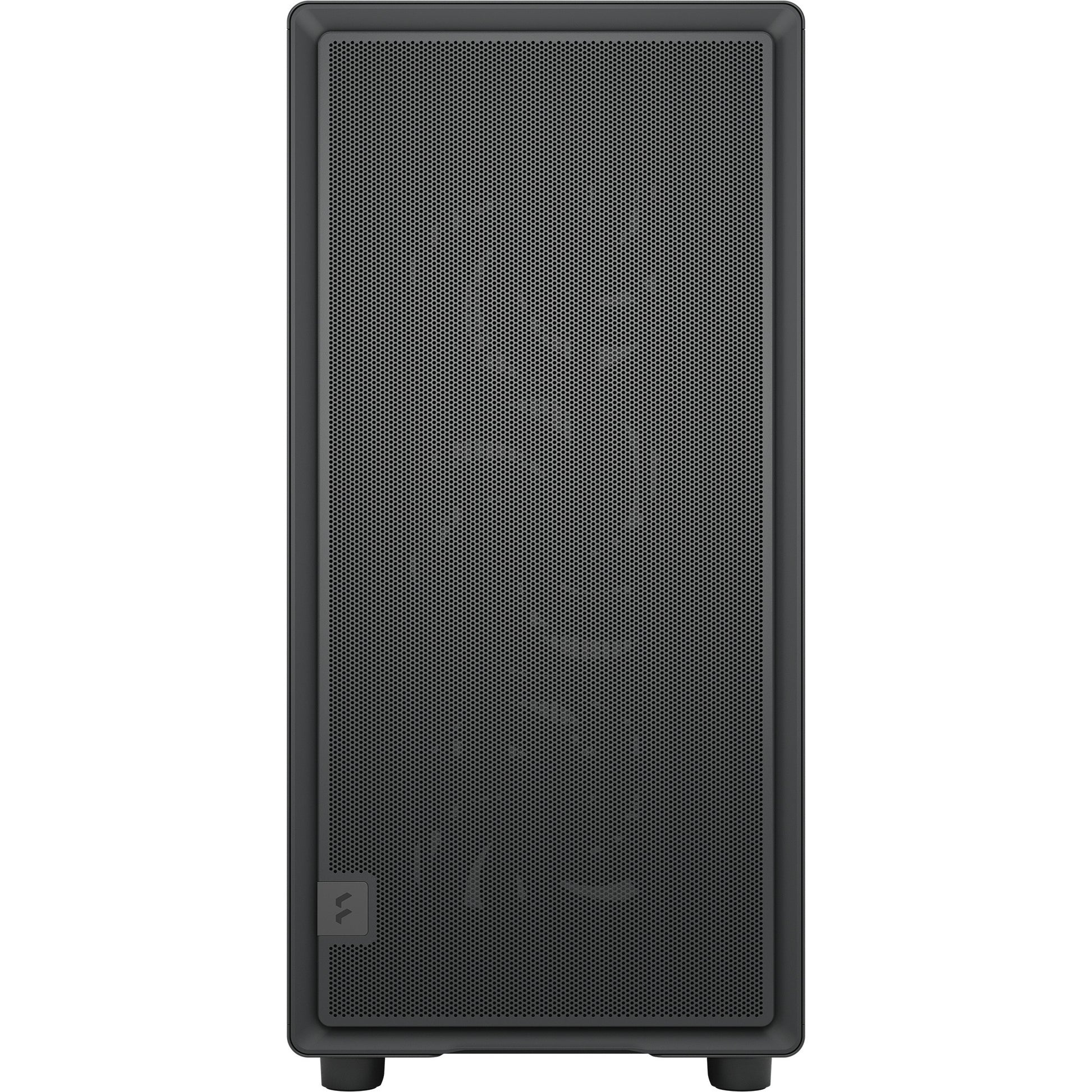 Design frattale epoca XL solido alloggiamento midi tower (nero | 2x USB-A | 1x USB-C)