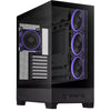 Carcasa de torre midi Asus a31 plus (negro | 2x USB-A | 2x USB-C | vidrio templado)