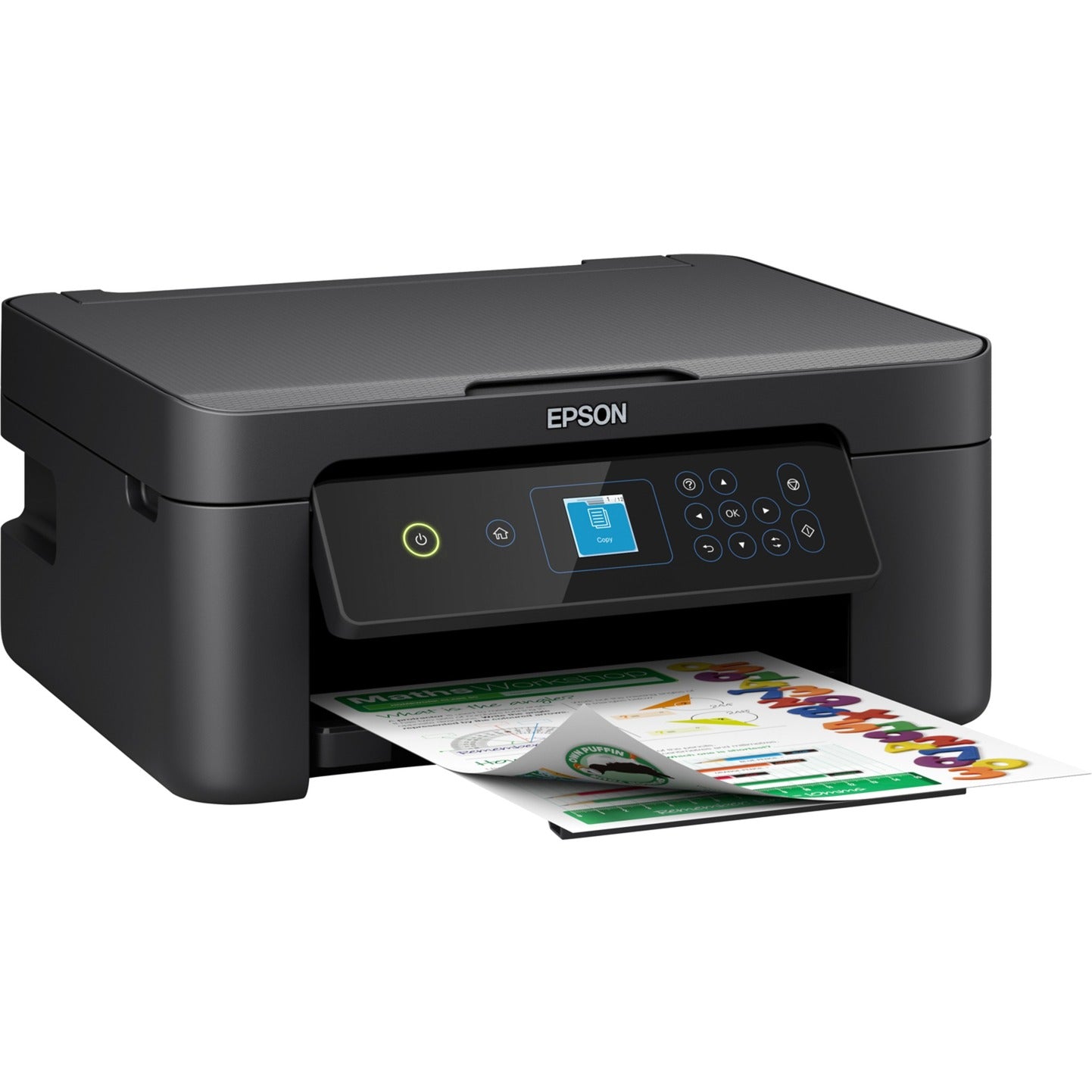 Impresora de inyección de tinta todo en uno Epson Expression Home XP-3205 (negro, USB, WLAN, escanear, copiar)