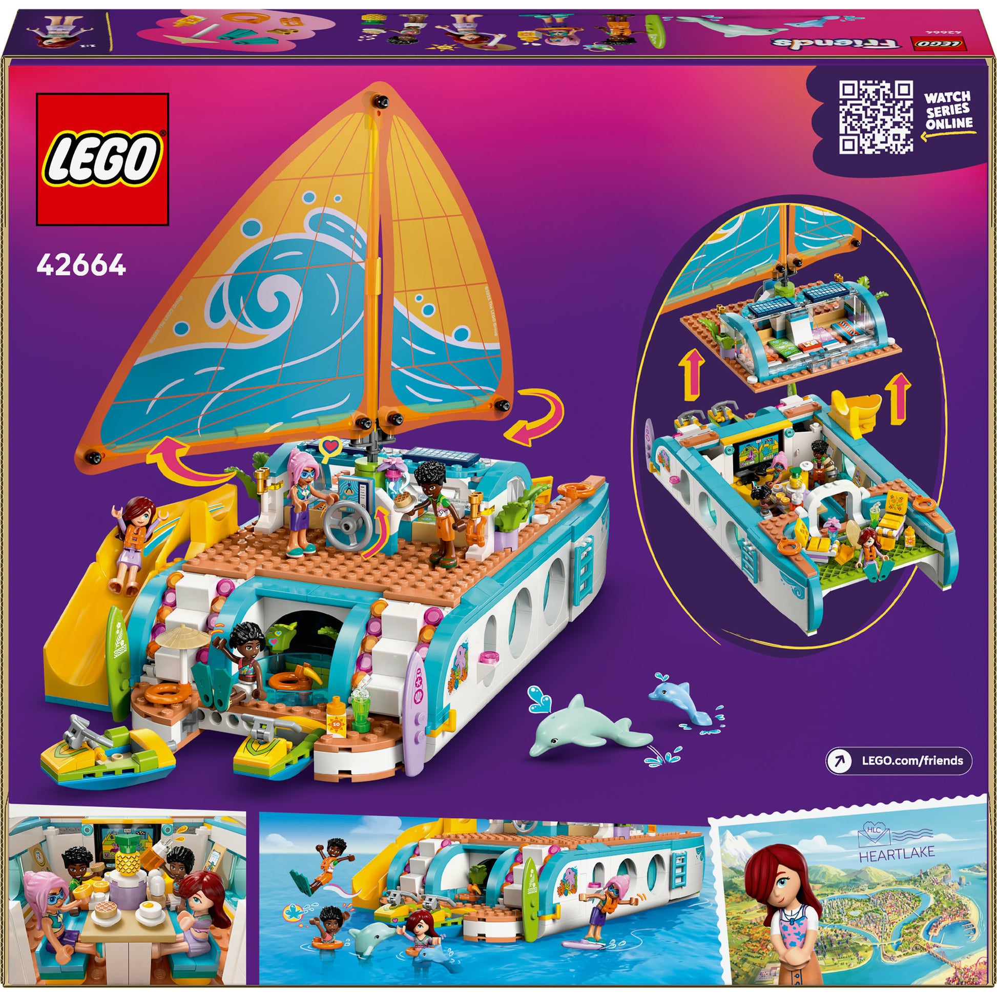LEGO 42664 Amici Avventurosa gita in barca