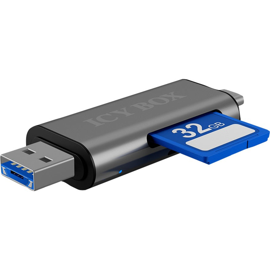 Icy Box IB-CR200-C Card Card Reader con Multi-USB Connec