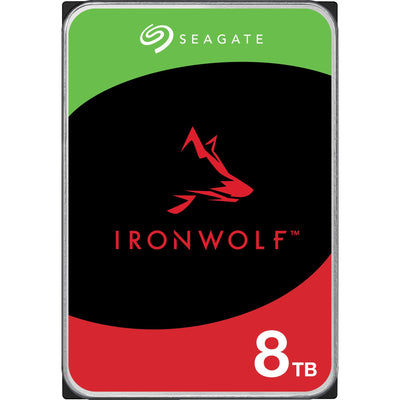 Seagate Seagate ST8000VN004 Ironwolf, 3,5, 8 TB, 7200 giri / min, 256 MB, SATA3