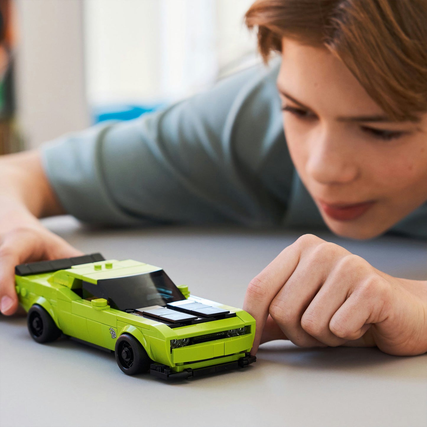 LEGO Speed ​​Champions 77237 Dodge Challenger Srt Hellcat Sports Car
