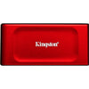Kingston xs1000 portable 2 tb externe ssd (rood zwart, sxs1000r 2000g, usb-a 3.2 (10 gbit s))