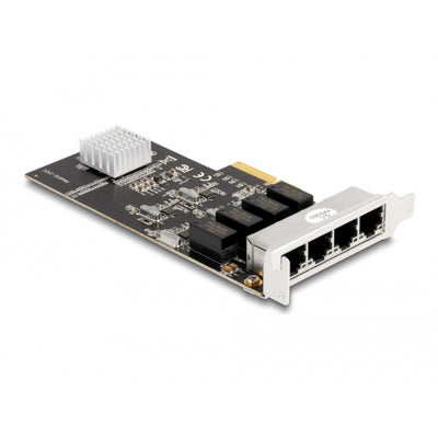 Delock PCI Express X4 Tarjeta 4 x RJ45 Gigabit Lan