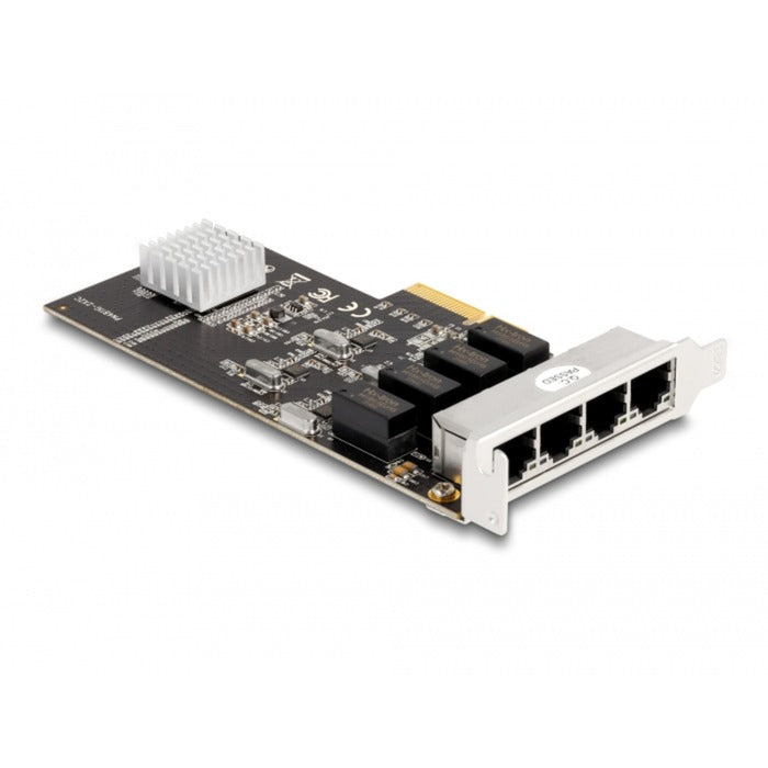 Delock PCI Express X4 Card 4 X RJ45 Gigabit Lan