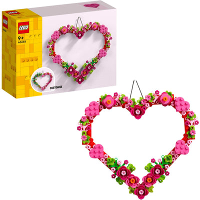 Lego 40638 stagioni e occasioni decorazioni a forma di cuore