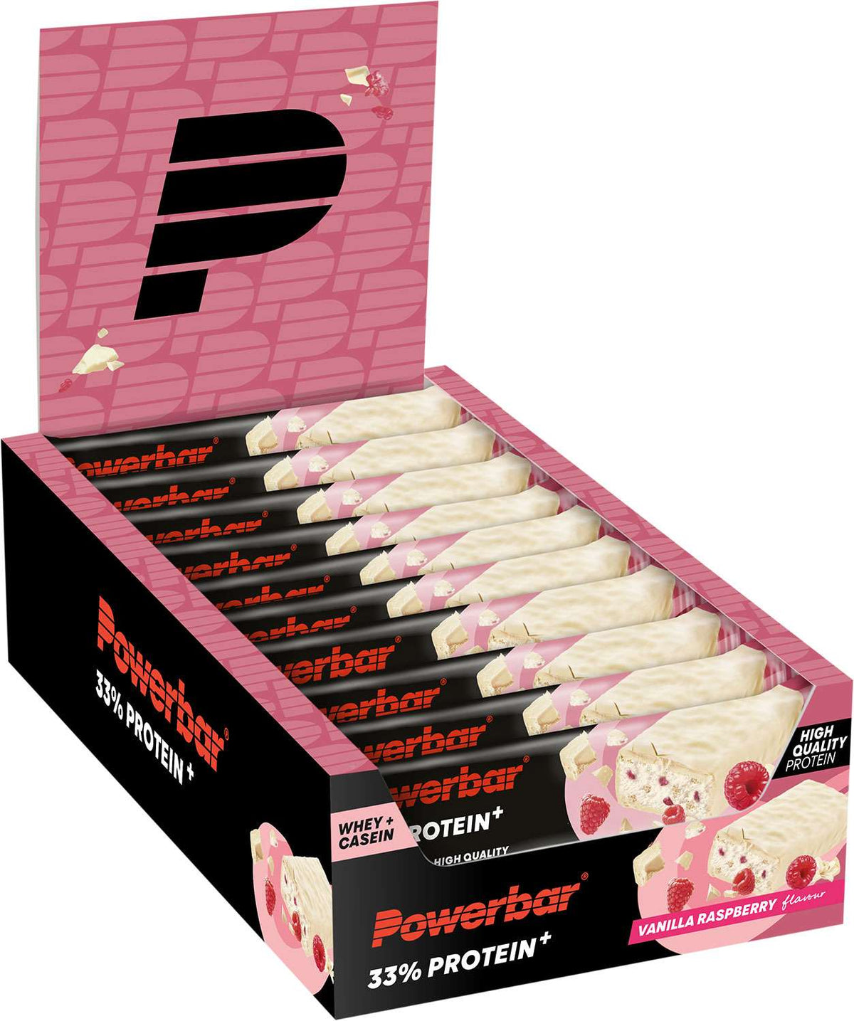 Powerbar proteína plus 33% barrita caja 10er
