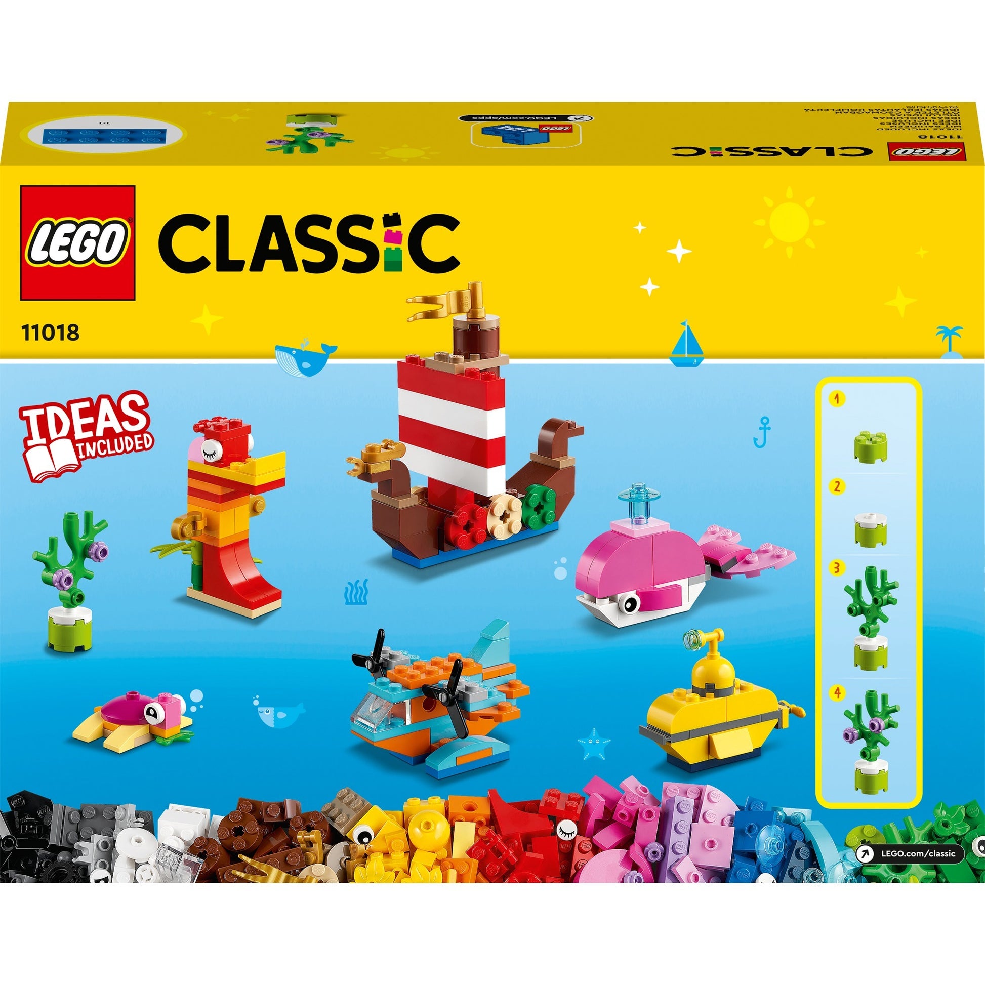 LEGO LEGO 11018 Piacere di mare creativo