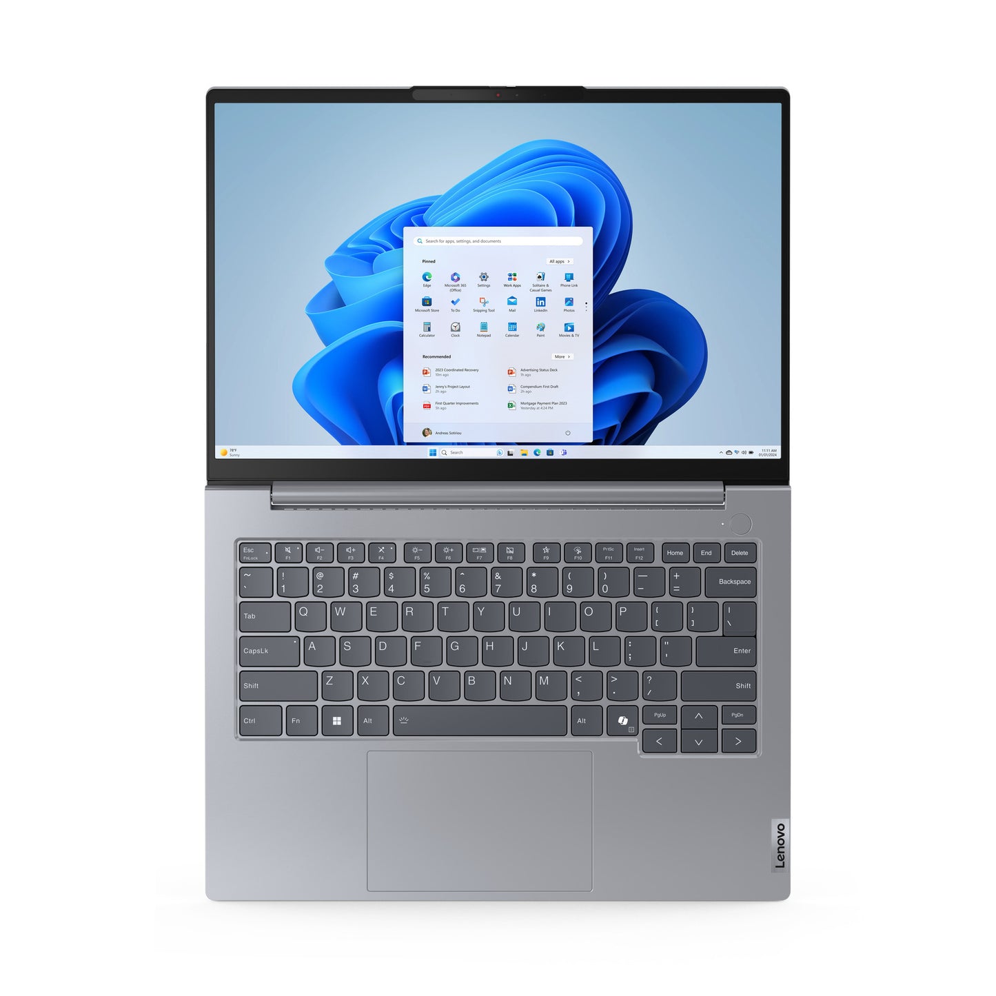 Lenovo thinkbook 14 g7 arp (21mv00gqmh) 14 laptop (grijs | r5 7535hs | radeon 660m | 16 gb | 512 gb ssd)