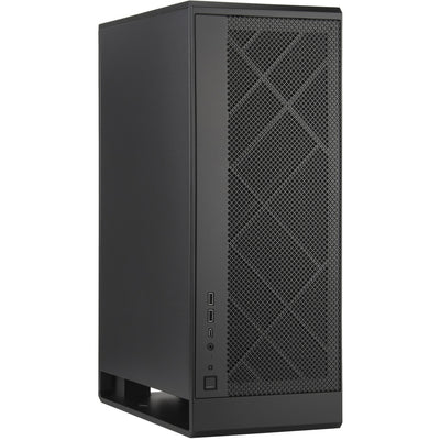 Silverstone alta g1m midi tower behuizing (zwart | 2x usb-a | 1x usb-c)